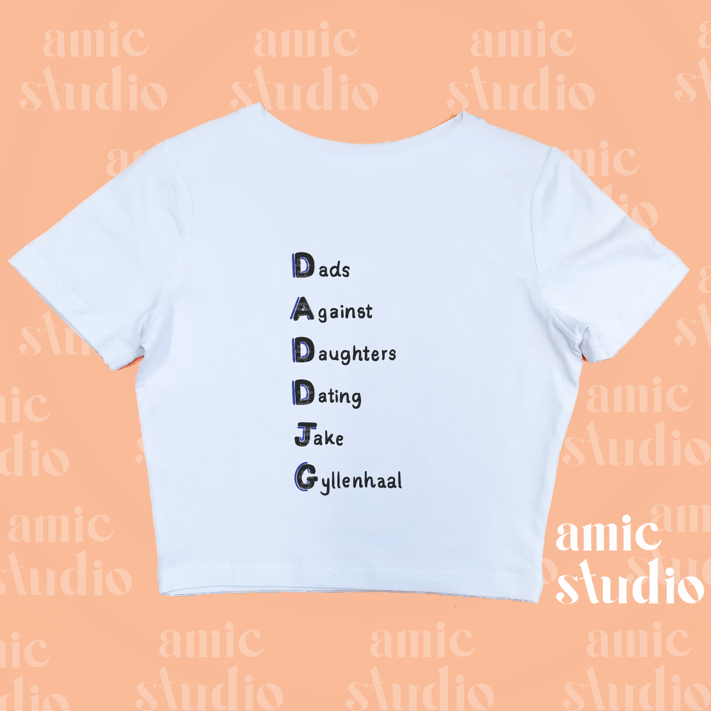 dad against jake taylor tee (double - sided)