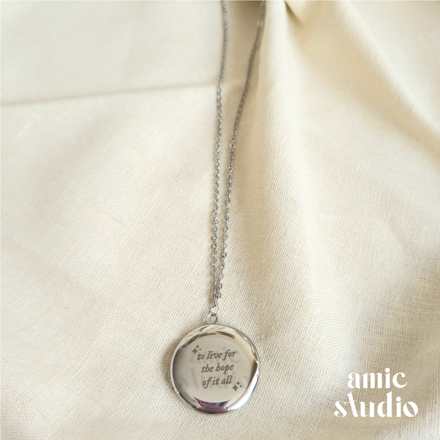 the hope locket necklace