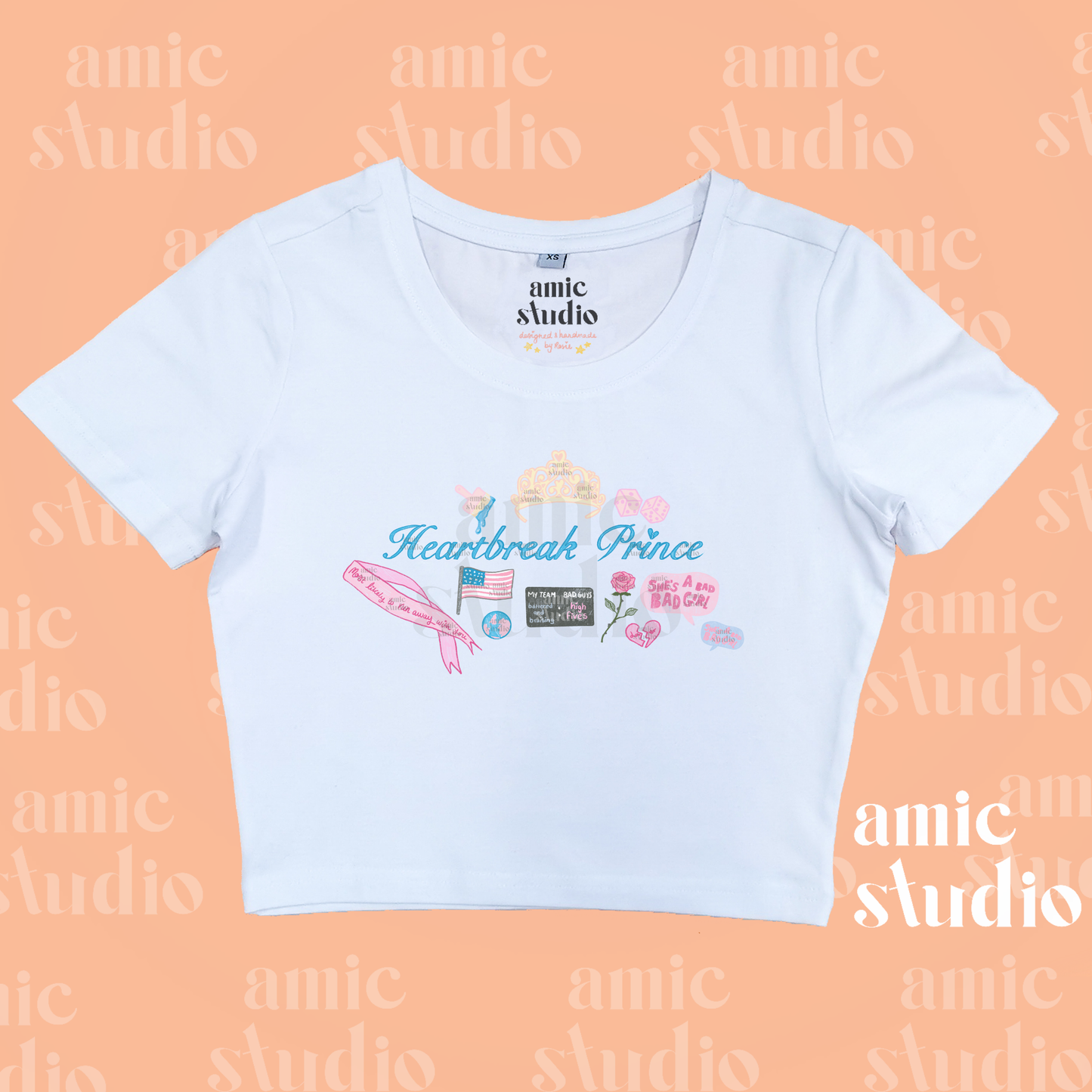 heartbreak prince taylor tee (matching tee available)