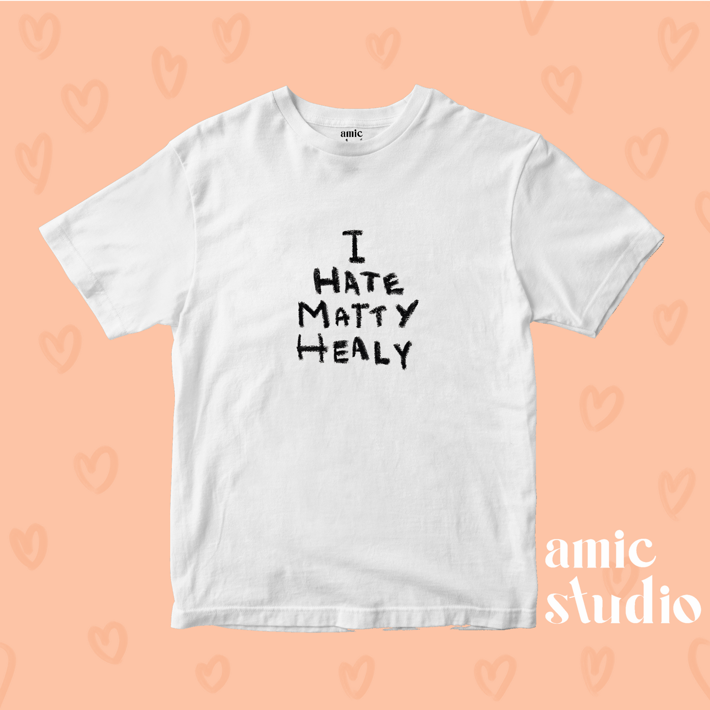 i hate matty healy tee