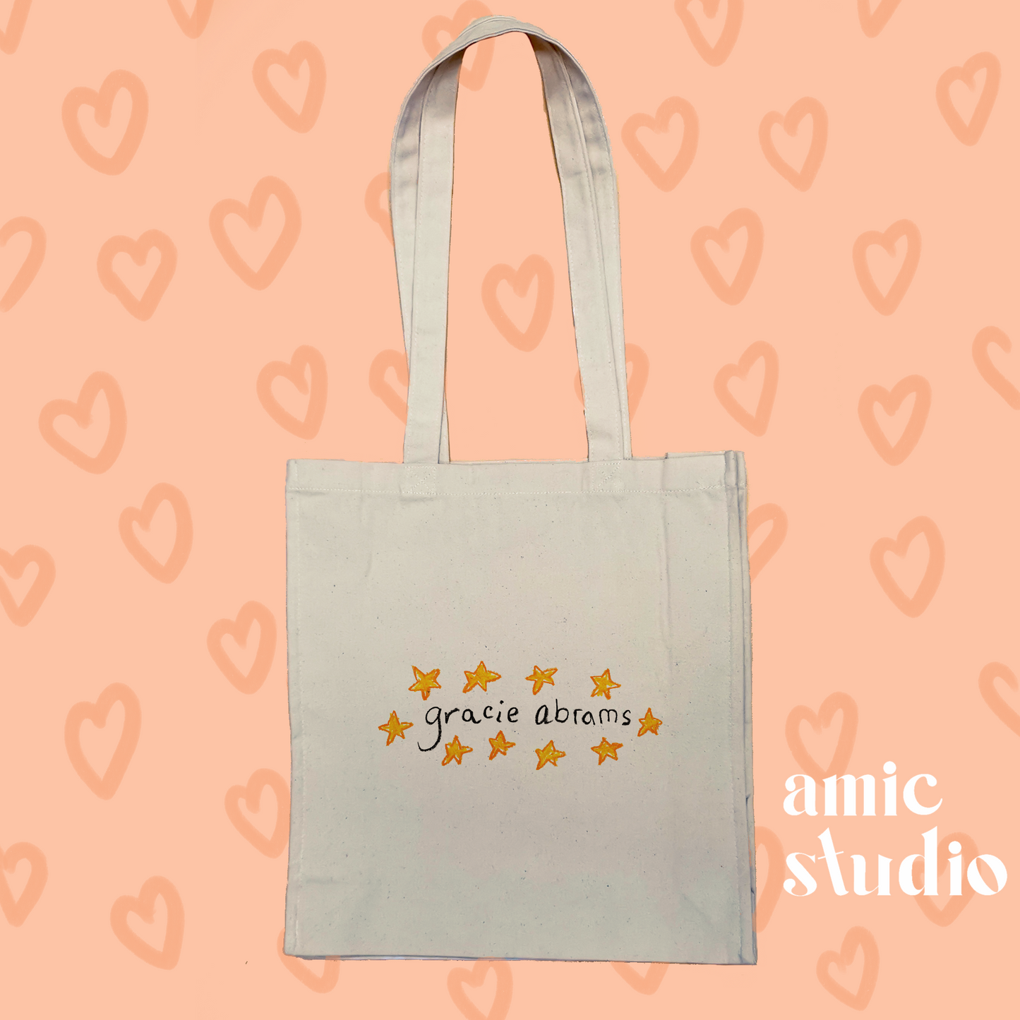 gracie star tote bag
