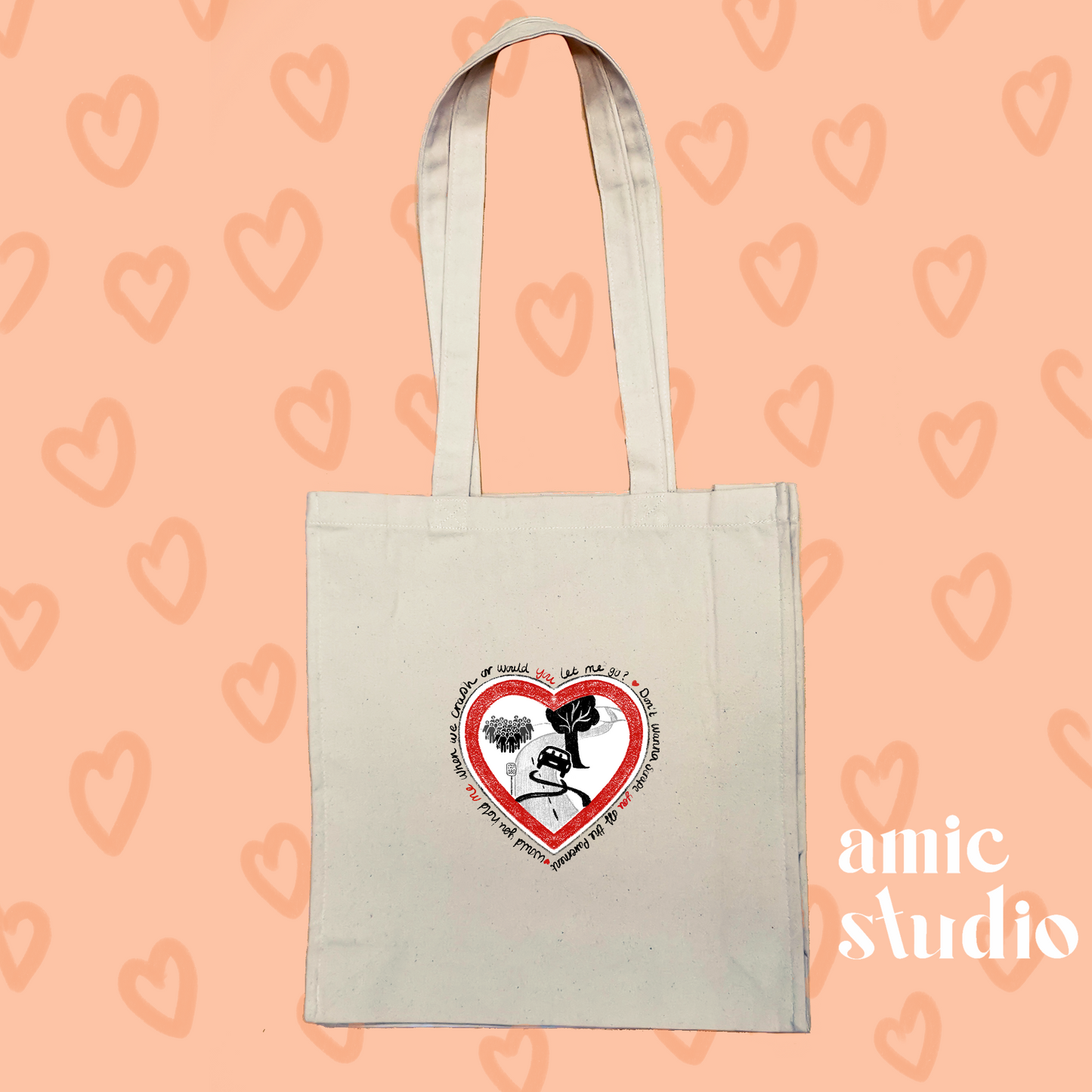 reckless driving lizzy tote bag