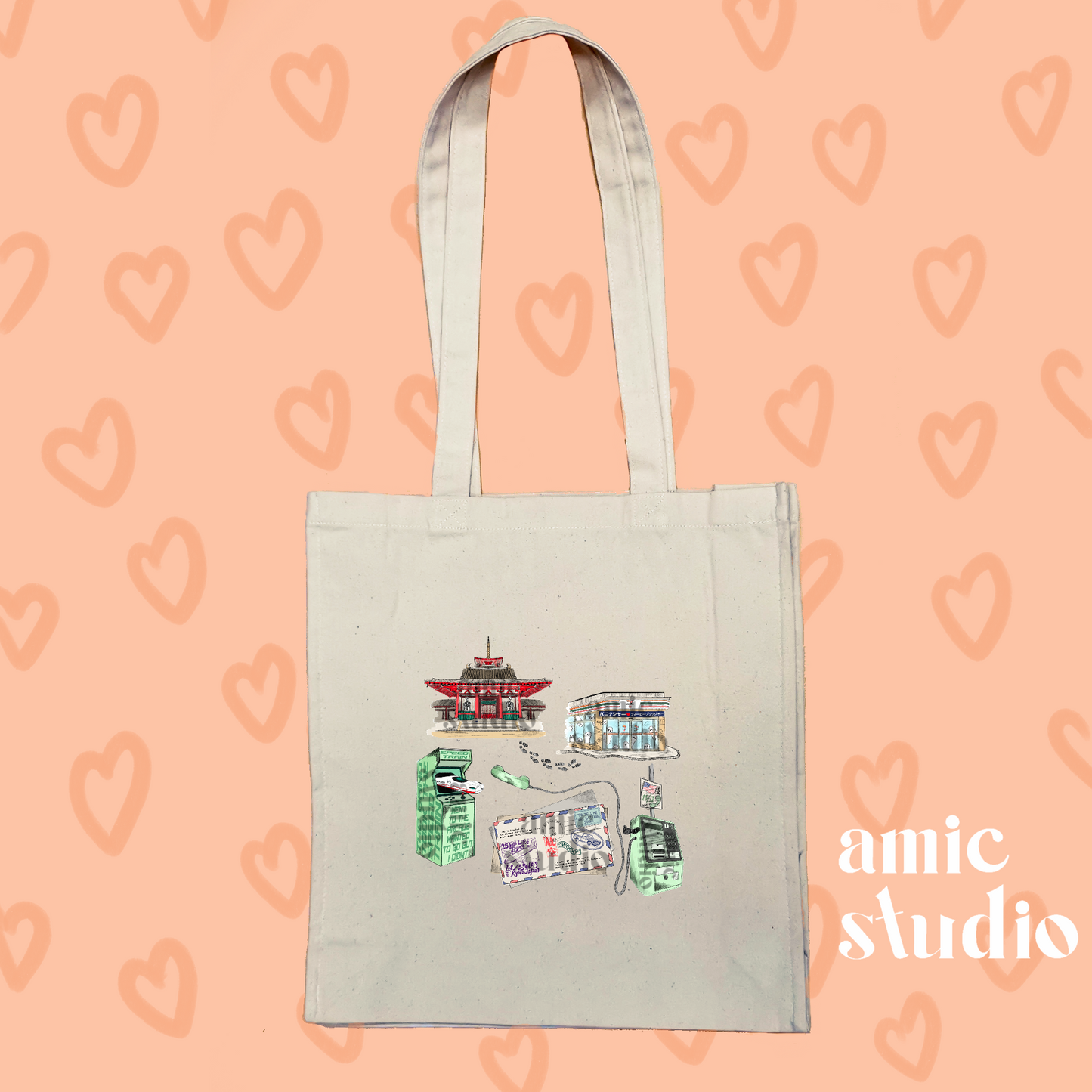 kyoto phoebe tote bag