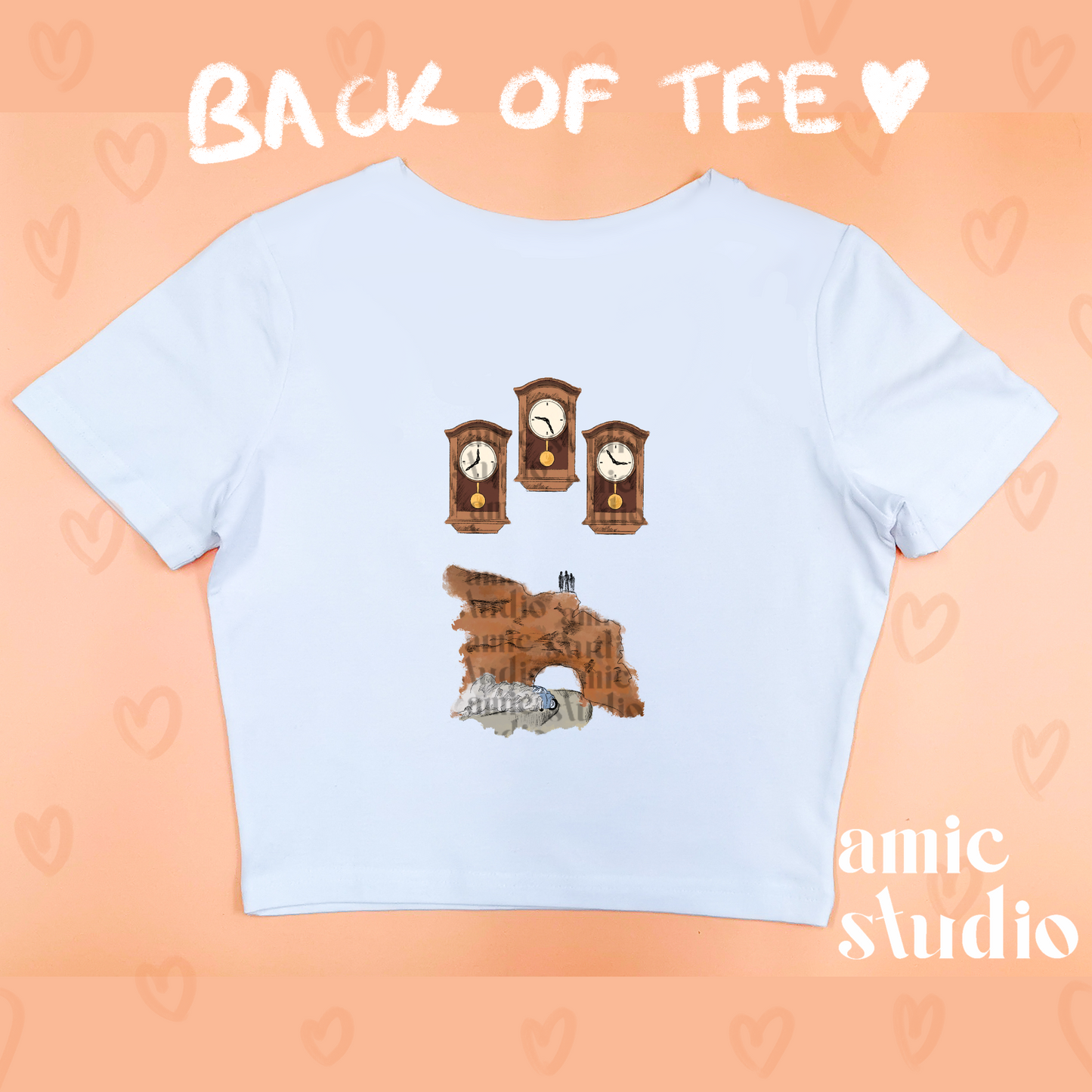 always an angel bg tee (double-sided t-shirt)