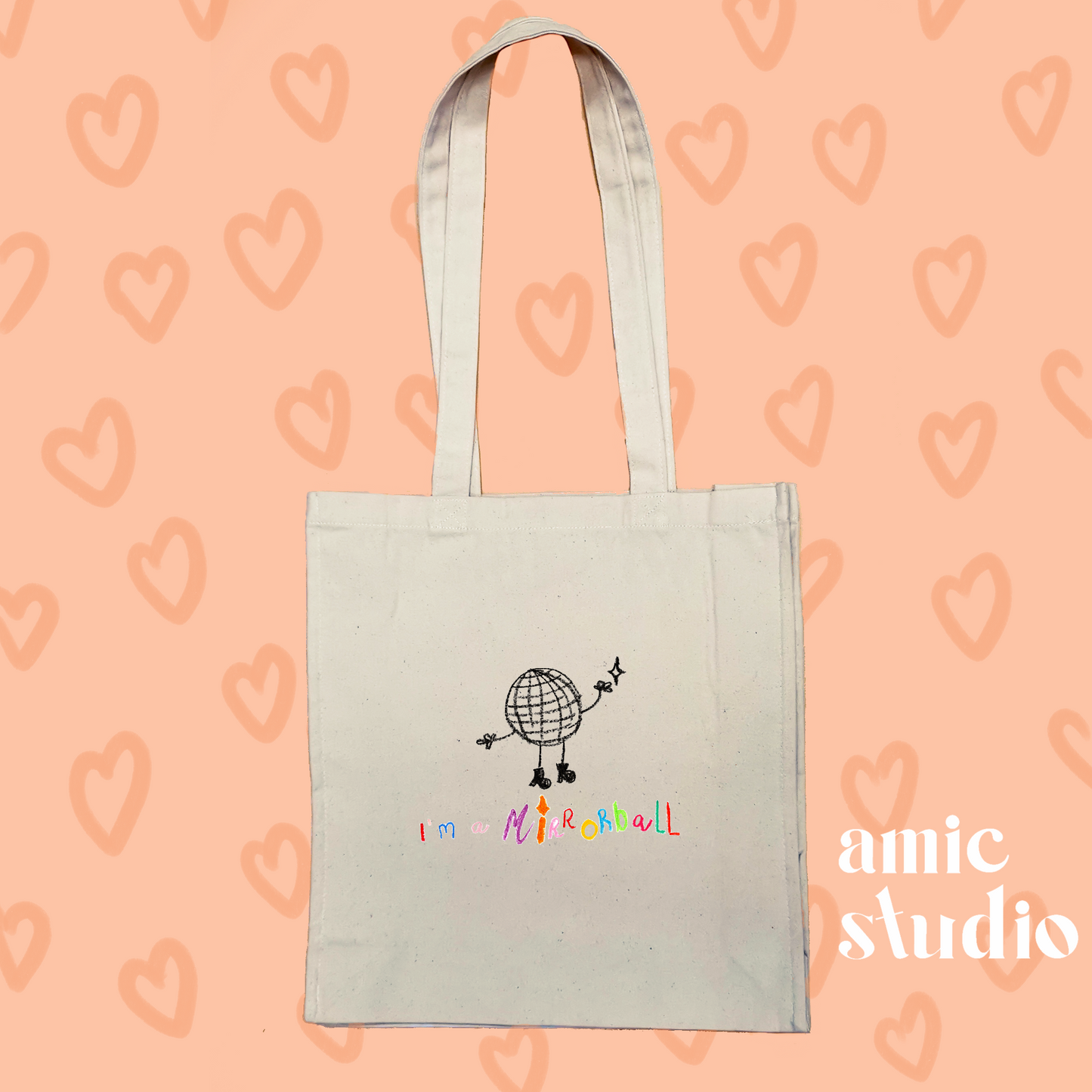 i'm a mirrorball taylor tote