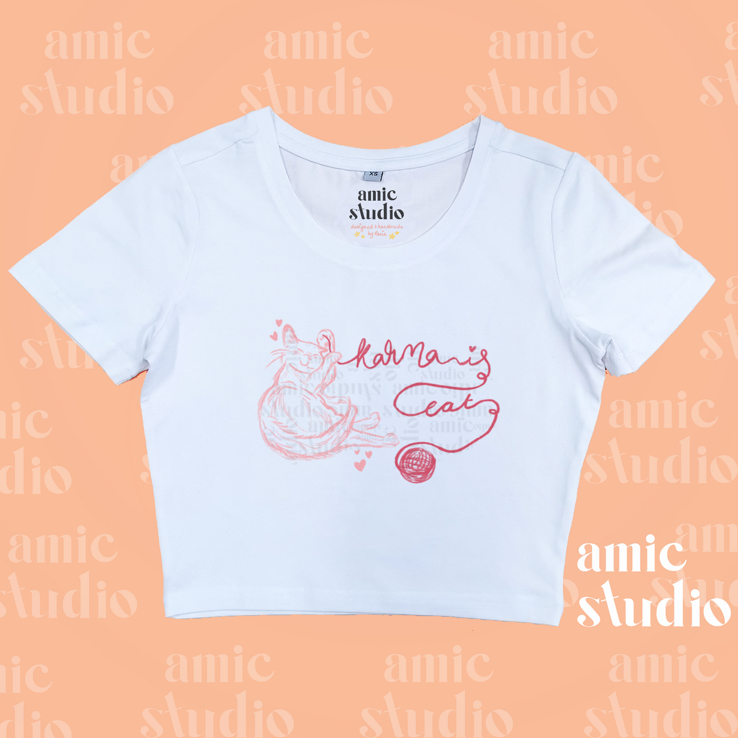 karma is a cat taylor tee