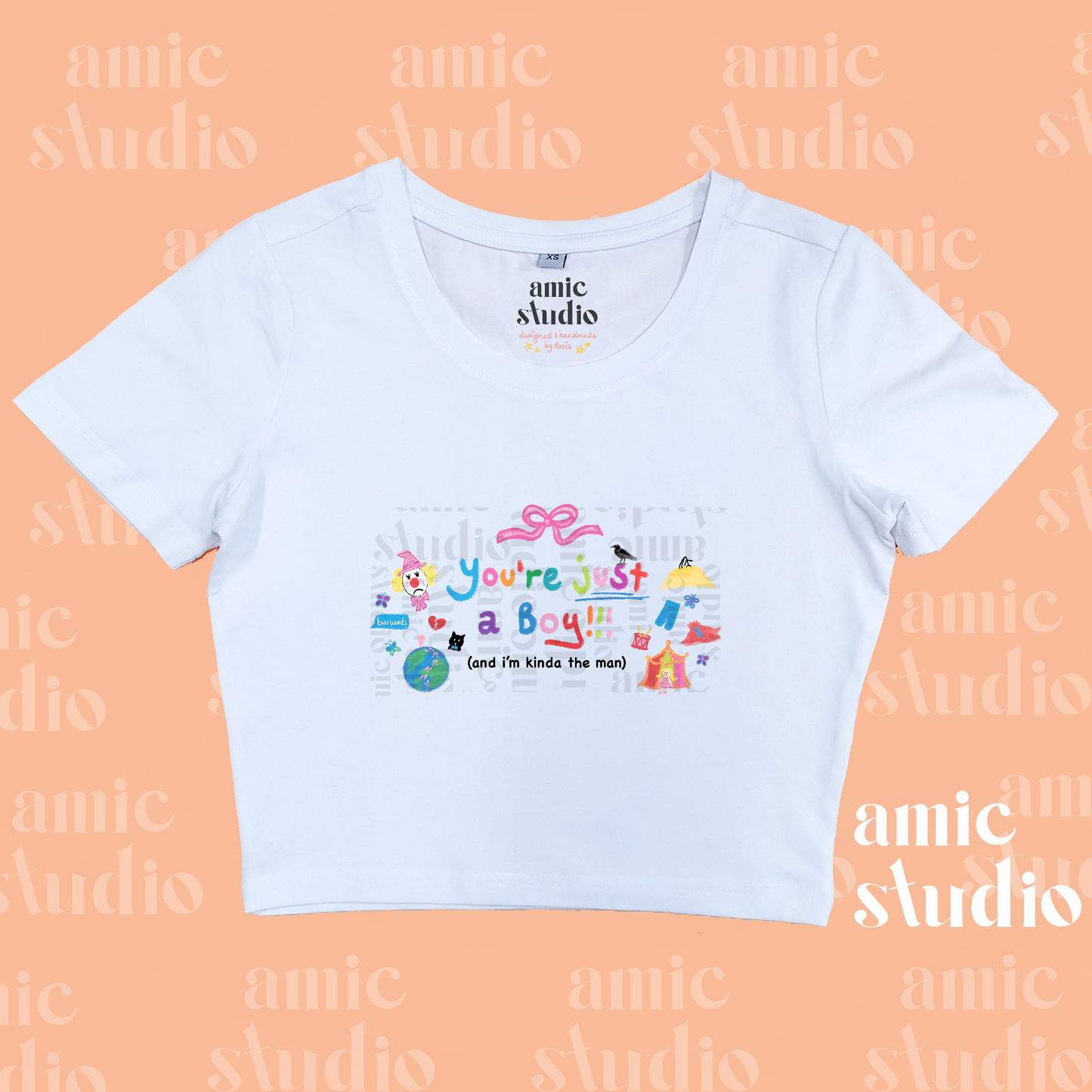 just a boy maisie tee