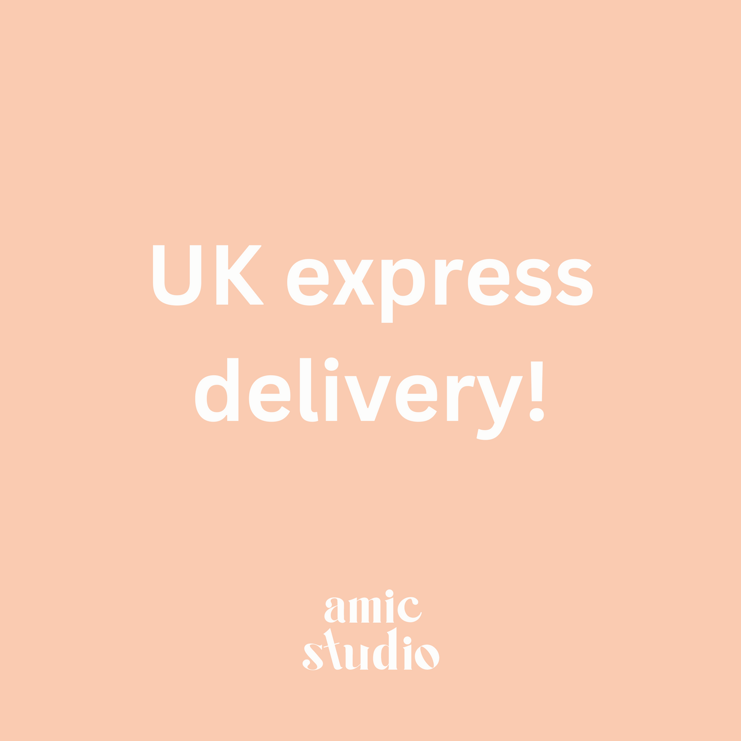 UK express delivery!