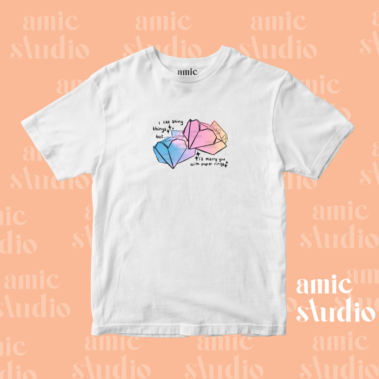 paper rings taylor tee