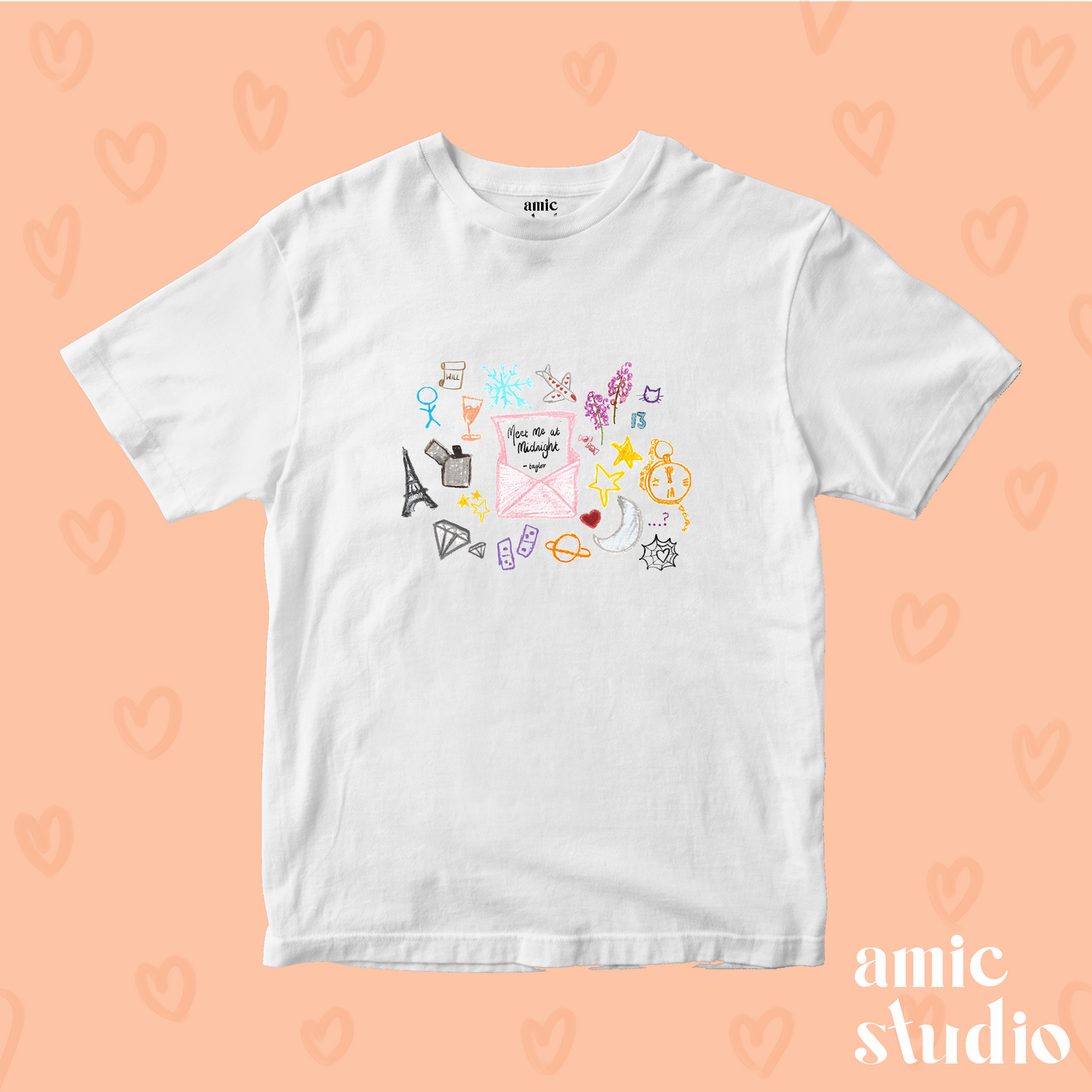 meet me at midnight taylor tee