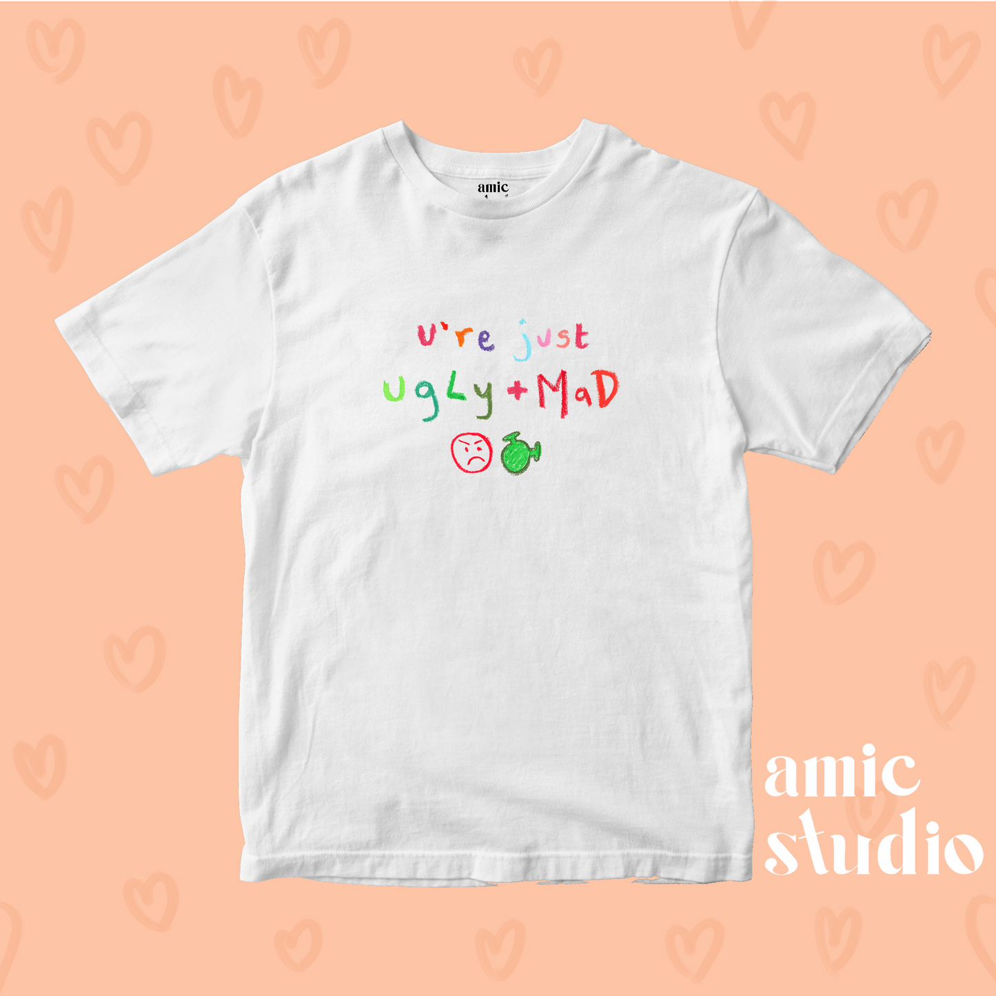 ugly and mad bea tee