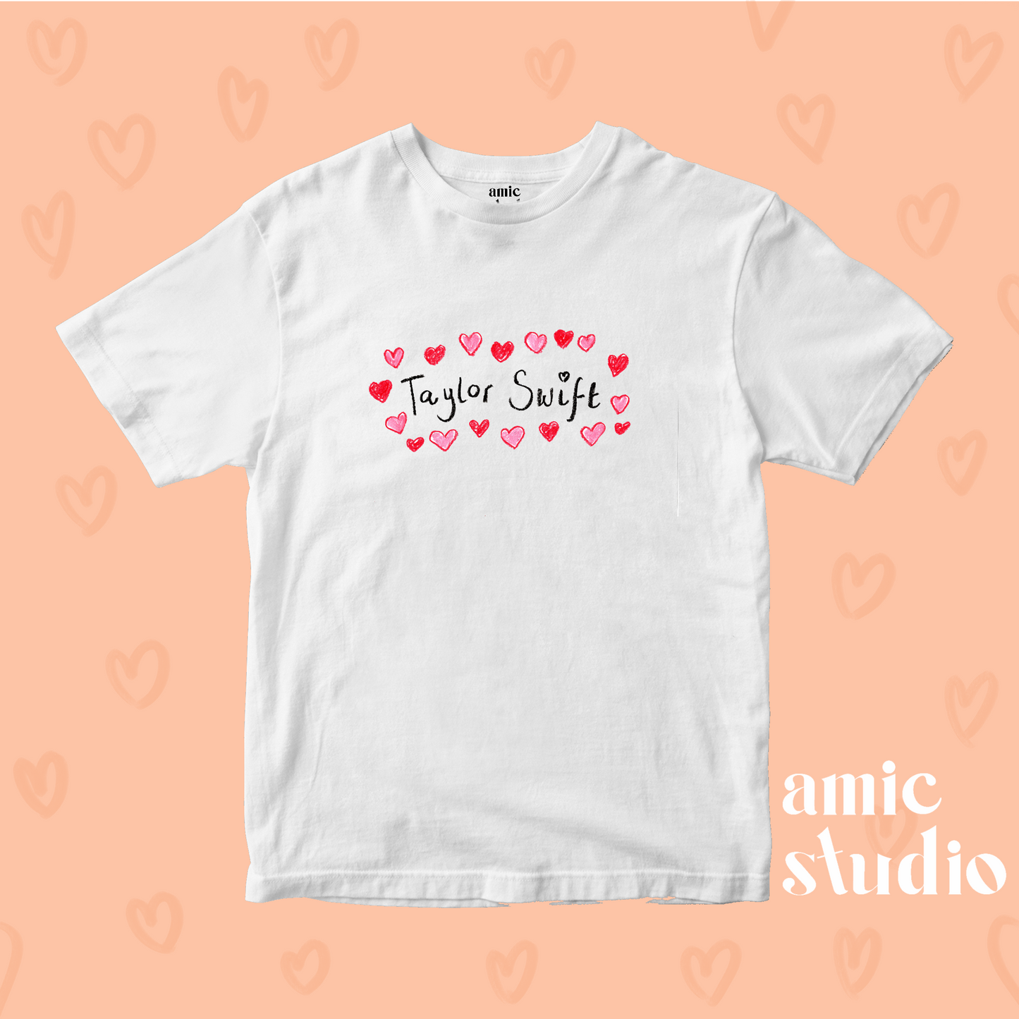 taylor swift heart tee