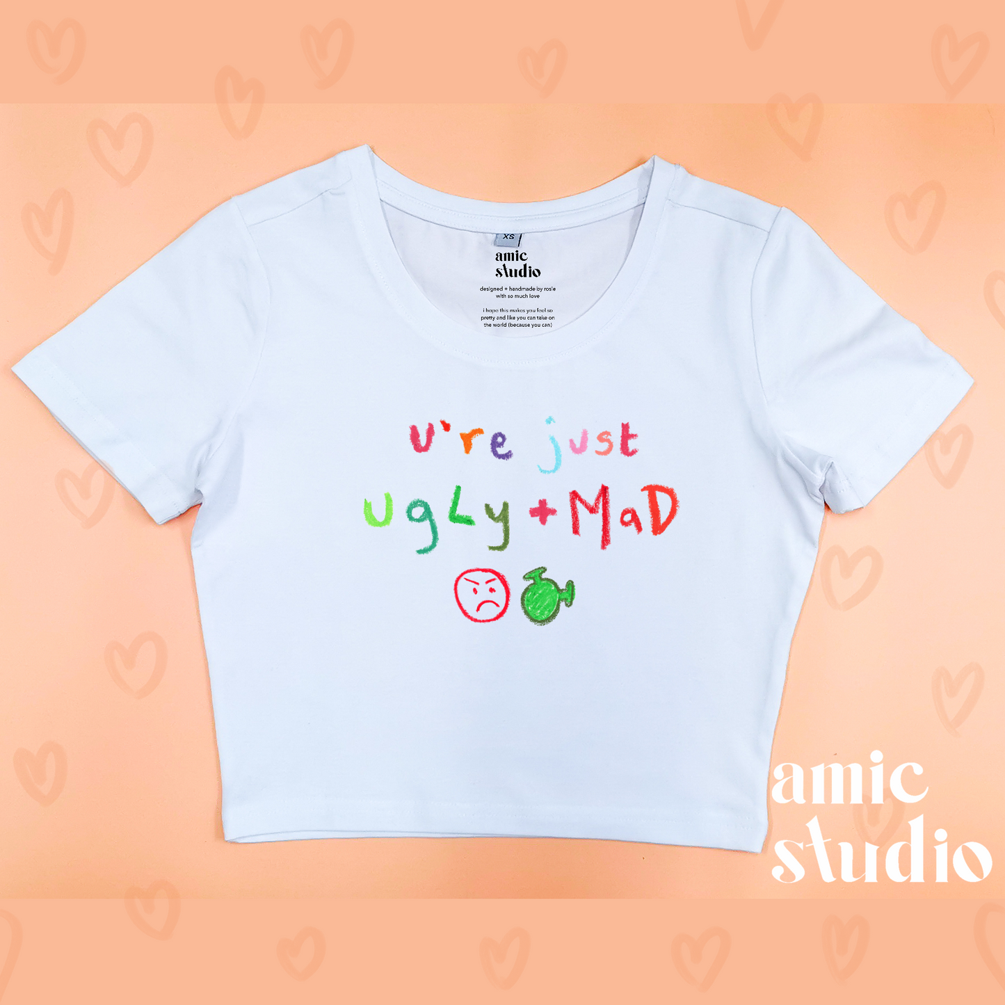 ugly and mad bea tee