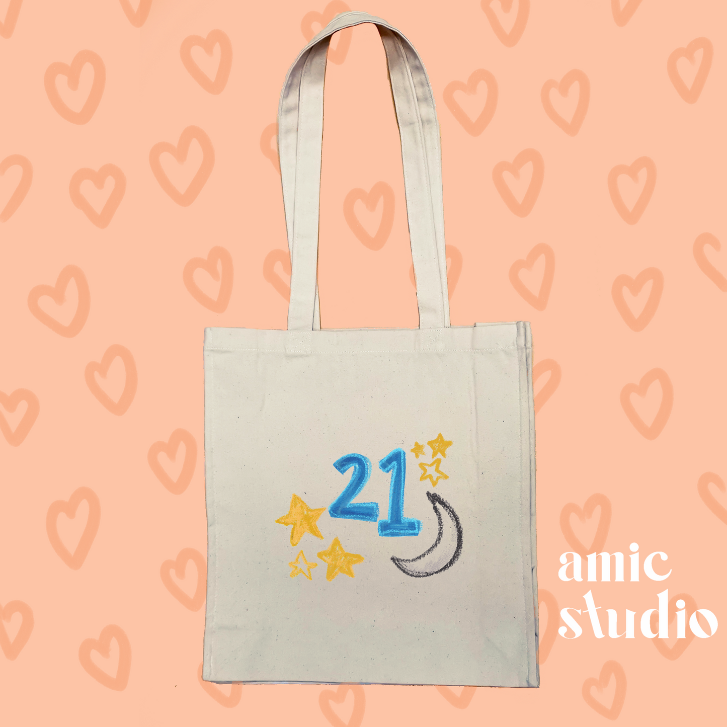 21 gracie tote bag