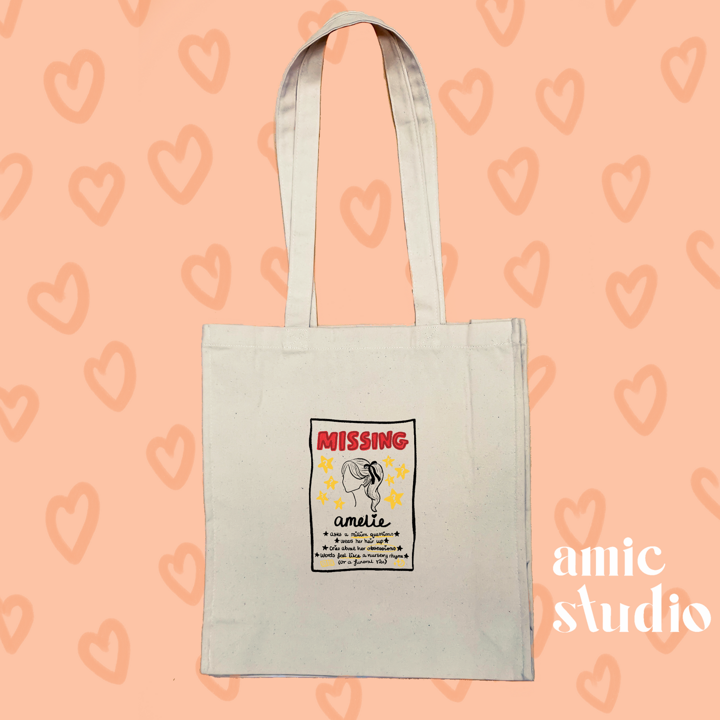 amelie gracie tote bag