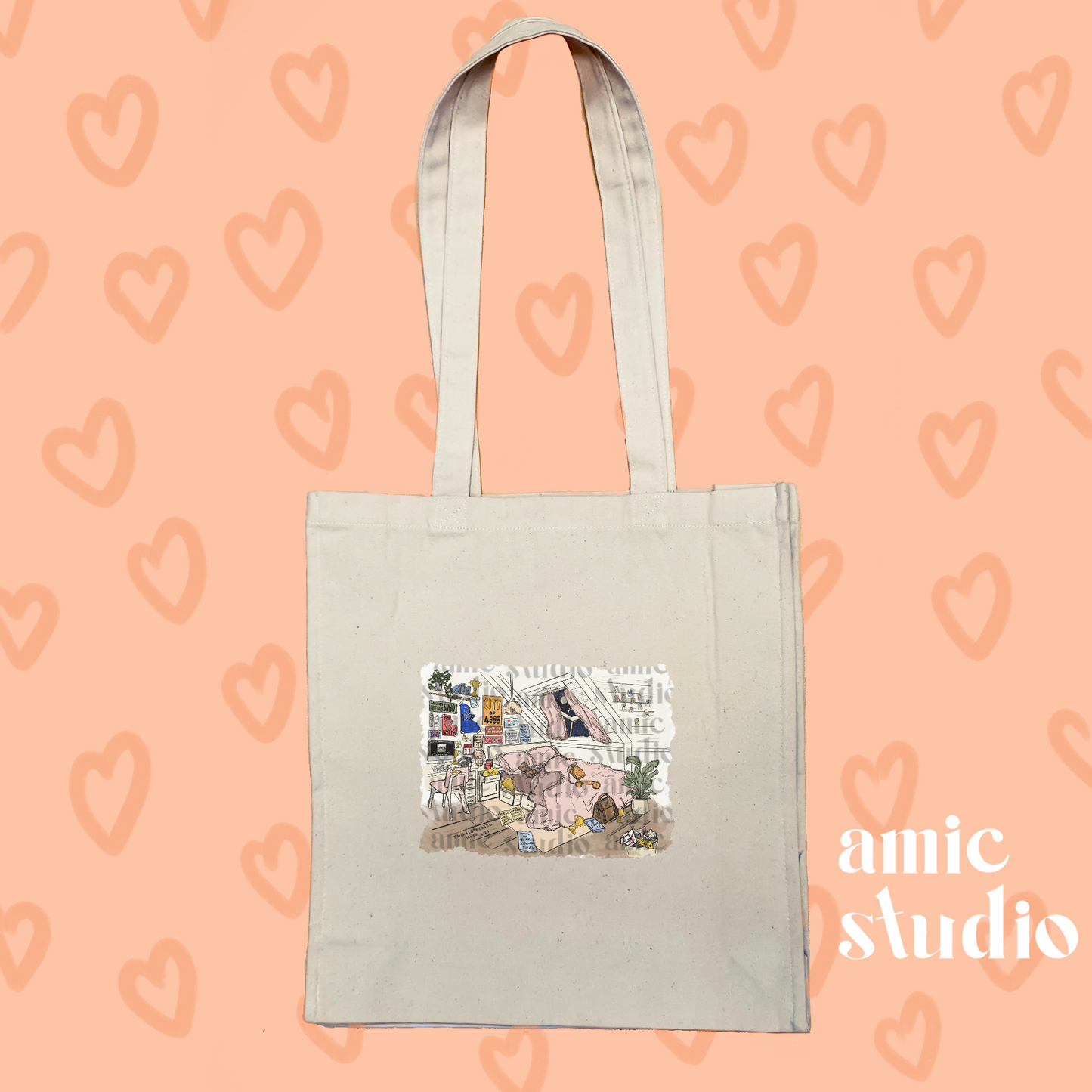 ruined the 1975 lizzy tote bag