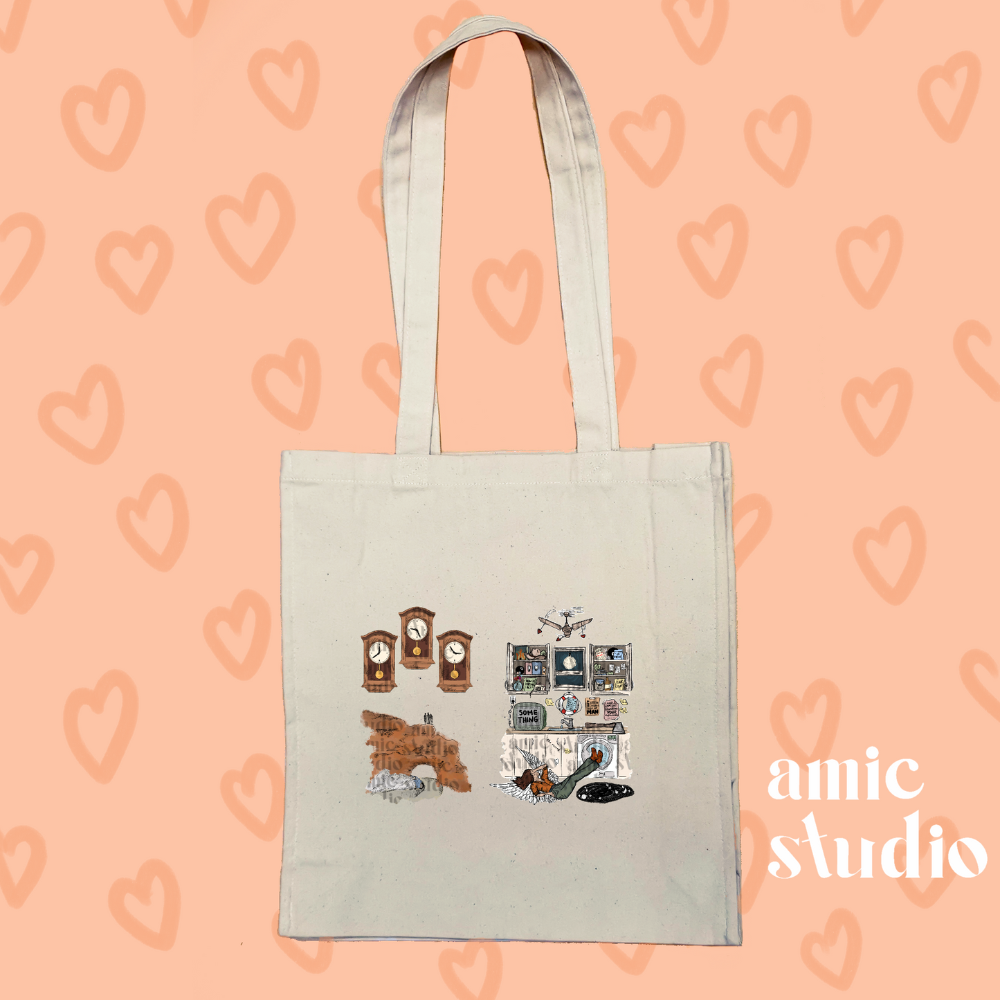 always an angel bg tote bag