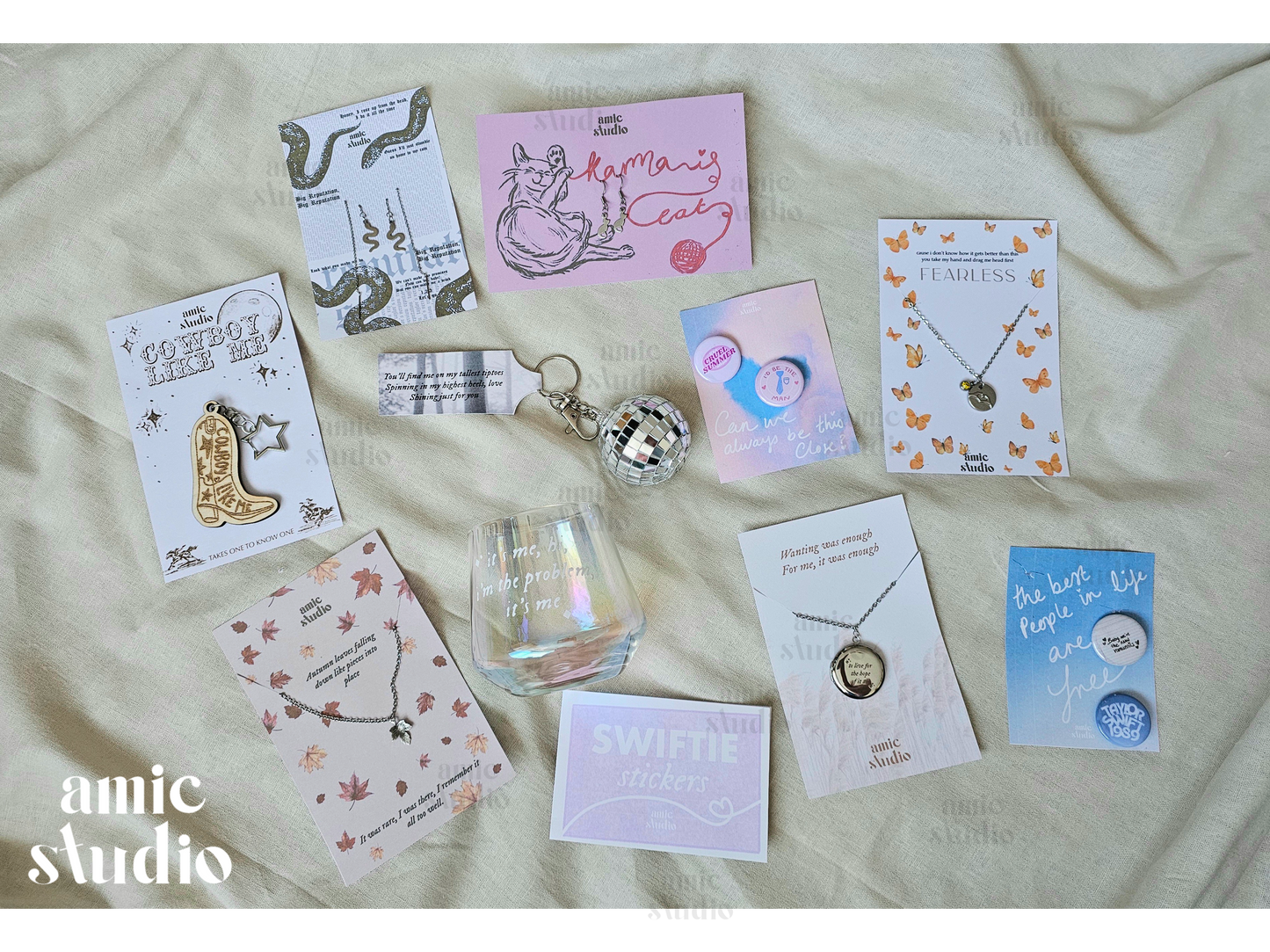 Ultimate Swiftie gift box, 13 days of Taylor, Eras tour announcement box, Swiftie countdown calendar