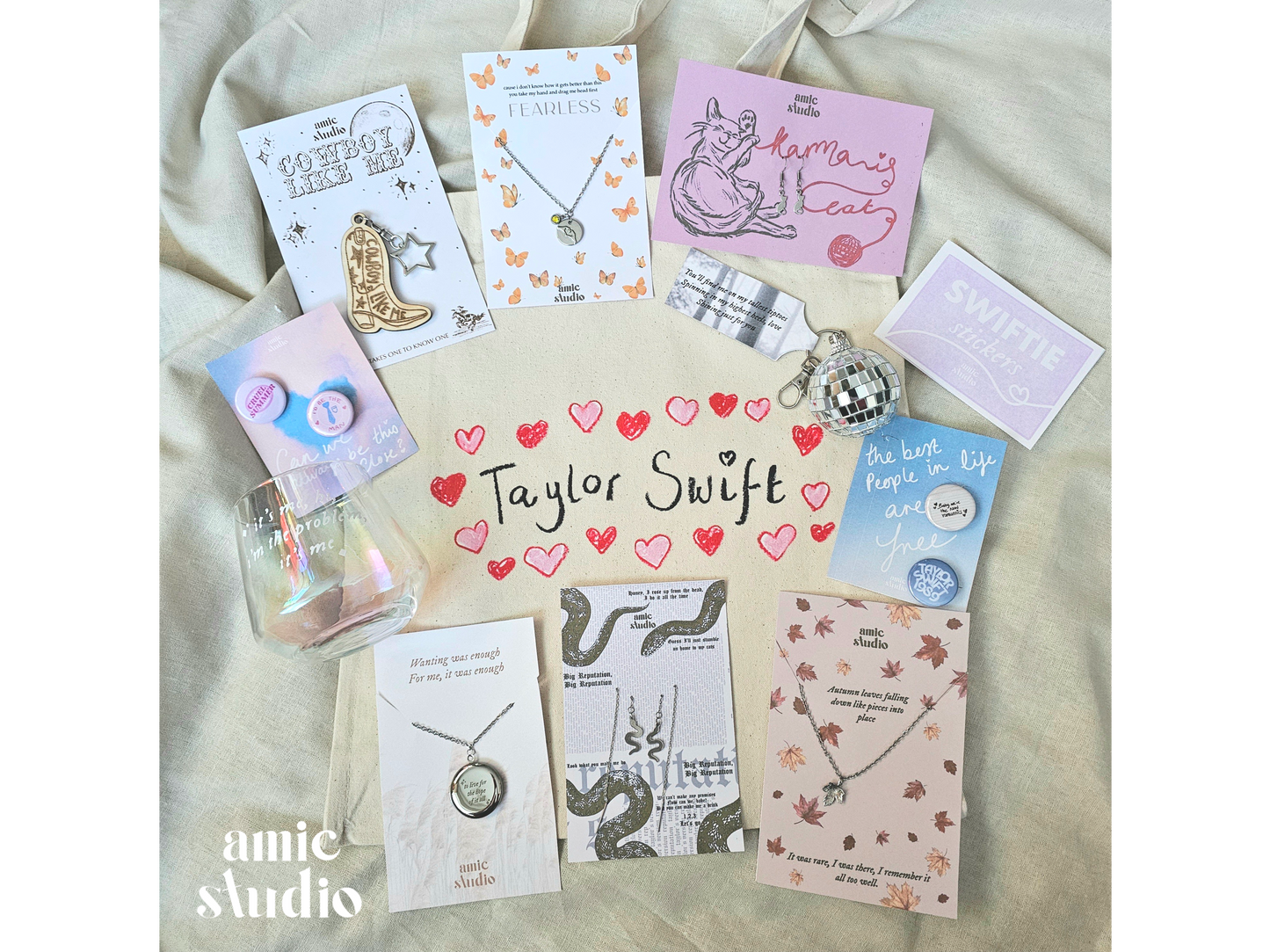 Ultimate Swiftie gift box, 13 days of Taylor, Eras tour announcement box, Swiftie countdown calendar