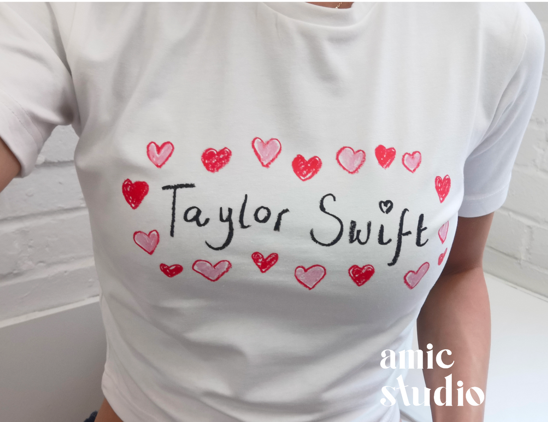 taylor swift heart tee – amicstudio